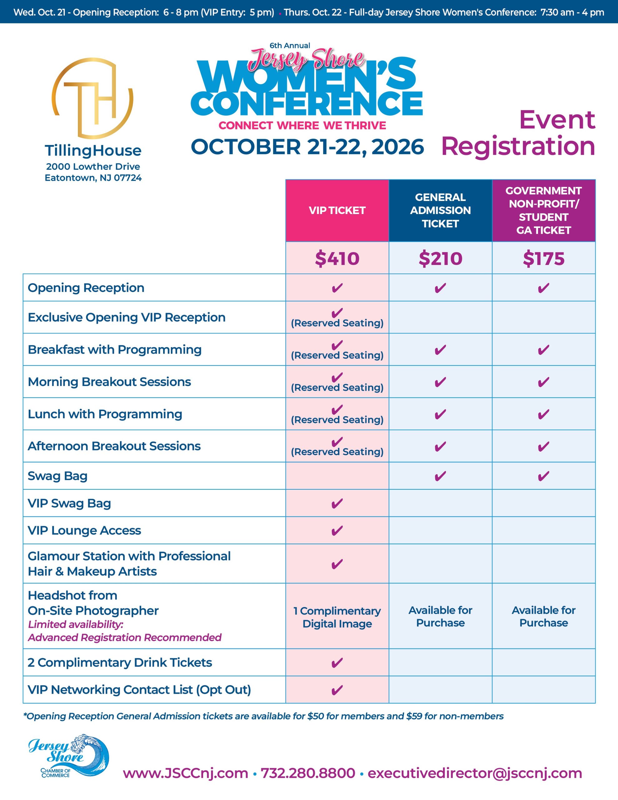 2026 JSCC Women's Conference Registration