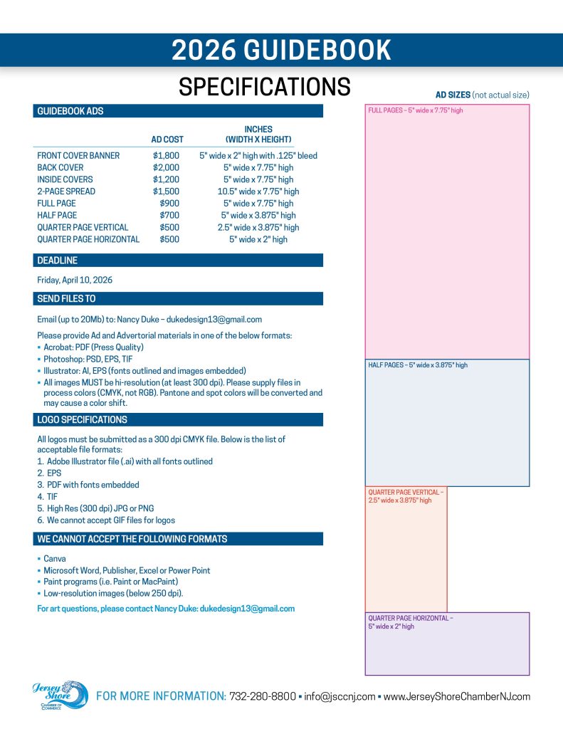 Guidebook Spec Sheet